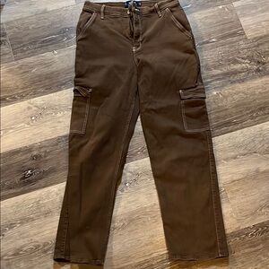 Hollister Brown High-Rise Jeans